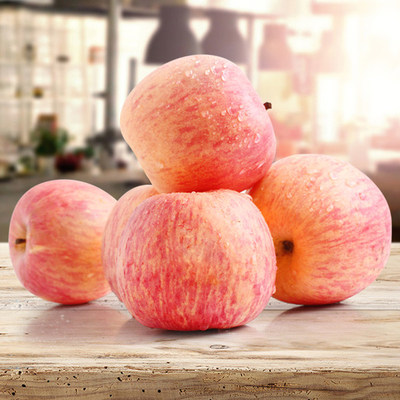 陕西洛川红富士苹果限时特惠 10斤仅29元包邮，鲜甜多汁不容错过！